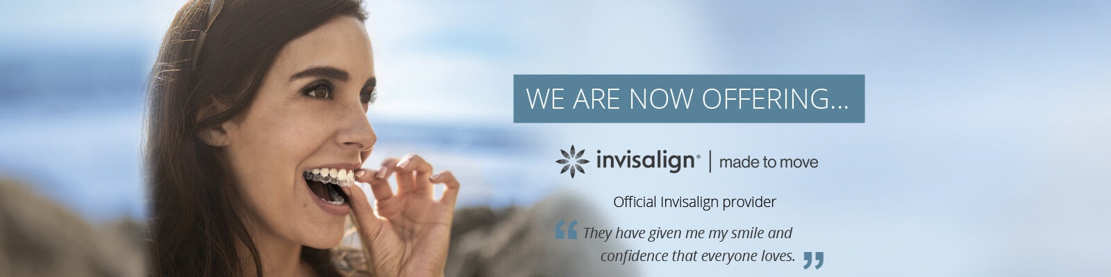 Invisalign available by dentists at Bounty Road Dental, Basingstoke